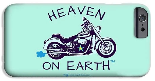 Motorcycle Heaven On Earth - Phone Case