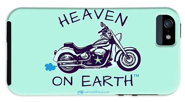 Motorcycle Heaven On Earth - Phone Case