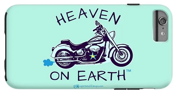 Motorcycle Heaven On Earth - Phone Case