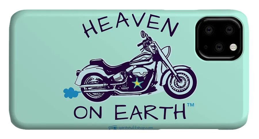 Motorcycle Heaven On Earth - Phone Case