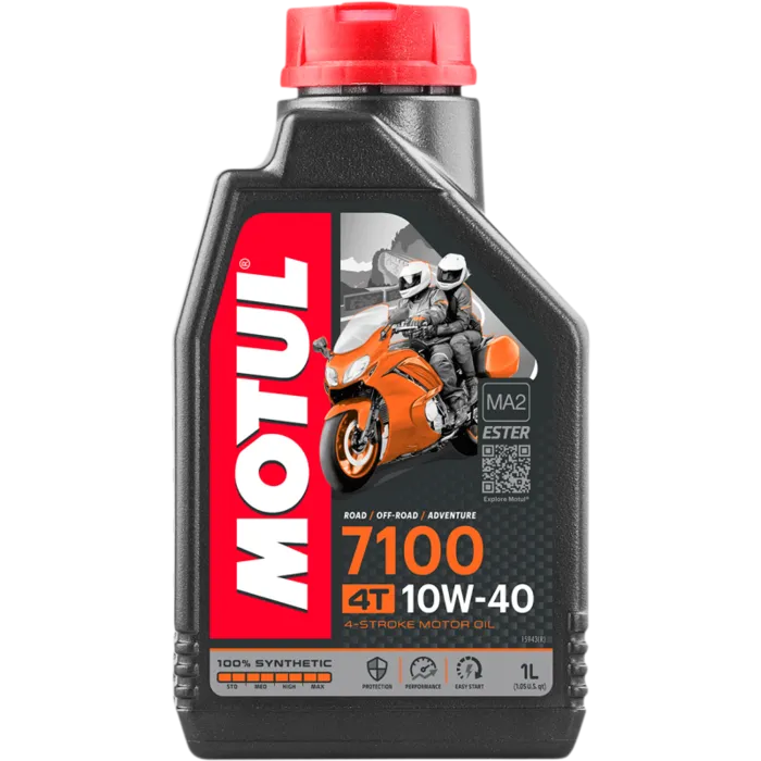 Motul 7100 Full Synthetic 10W40 4T Motor Oil 1L