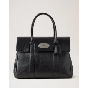 Mulberry Bayswater in High Shine Black
