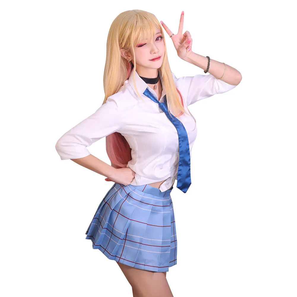 My Dress-Up Darling Marin Kitagawa School Uniform Skirt Outfits Cosplay Costume Halloween Carnival Suit
