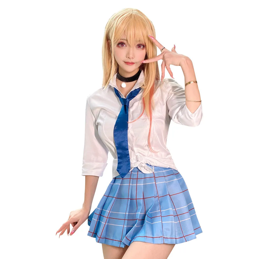My Dress-Up Darling Marin Kitagawa School Uniform Skirt Outfits Cosplay Costume Halloween Carnival Suit