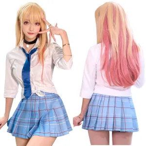 My Dress-Up Darling Marin Kitagawa School Uniform Skirt Outfits Cosplay Costume Halloween Carnival Suit