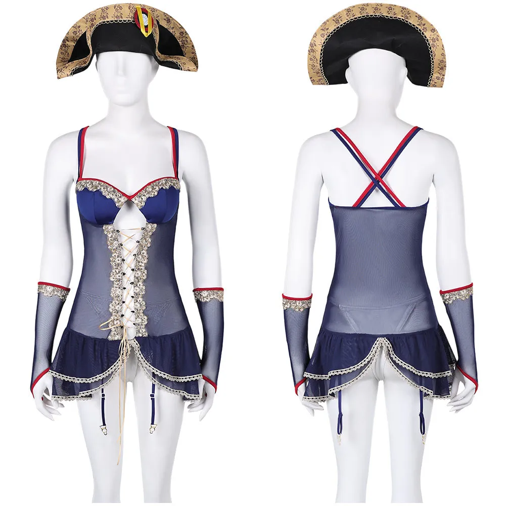 Napoleon Bonaparte Lingerie For Women Cosplay Costume Outfits Halloween Carnival Suit