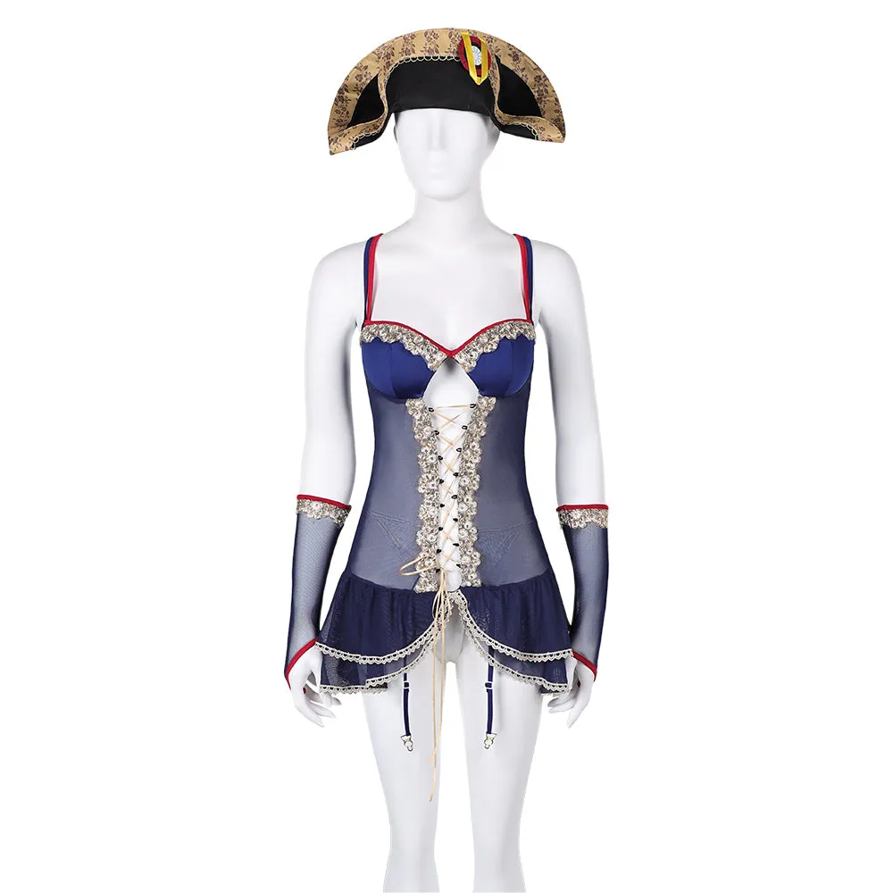 Napoleon Bonaparte Lingerie For Women Cosplay Costume Outfits Halloween Carnival Suit