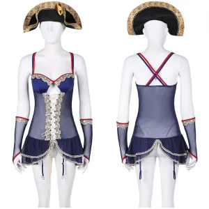 Napoleon Bonaparte Lingerie For Women Cosplay Costume Outfits Halloween Carnival Suit