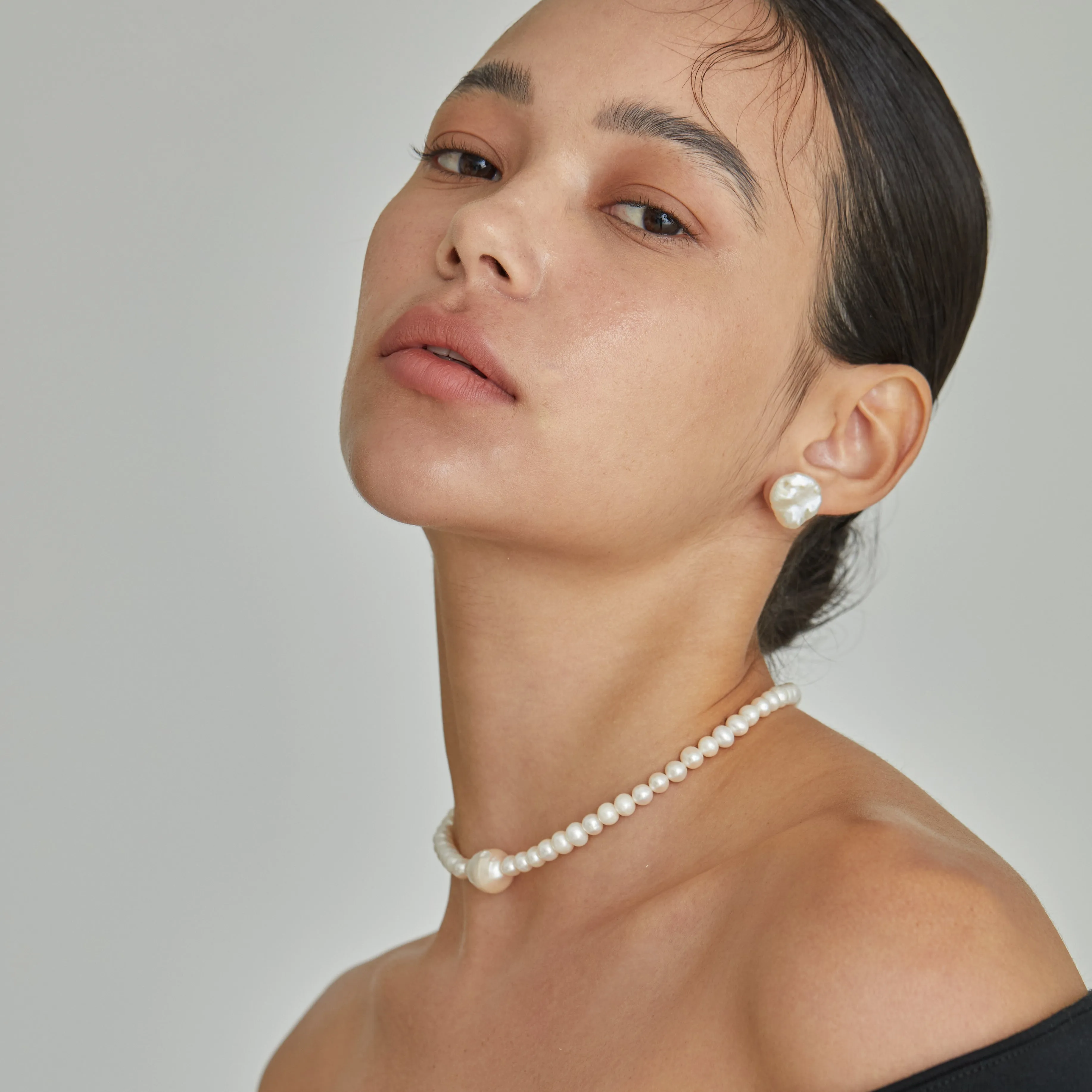 Natural Pearl Earrings