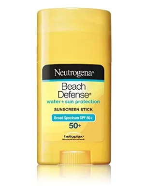 Neutrogena Beach Defense Sunscreen, SPF50 , 1.5 oz (Pack of 2)