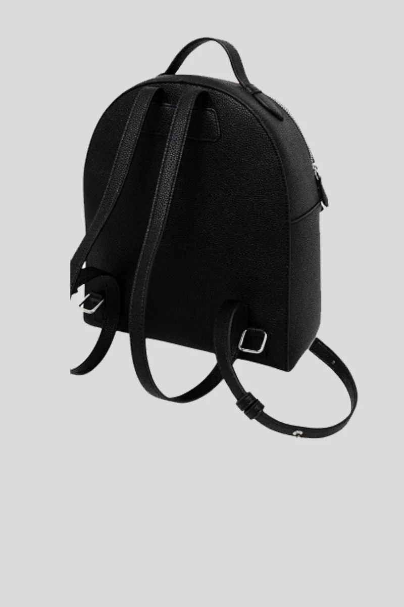 New Lily Backpack Full Grain Pu - Black