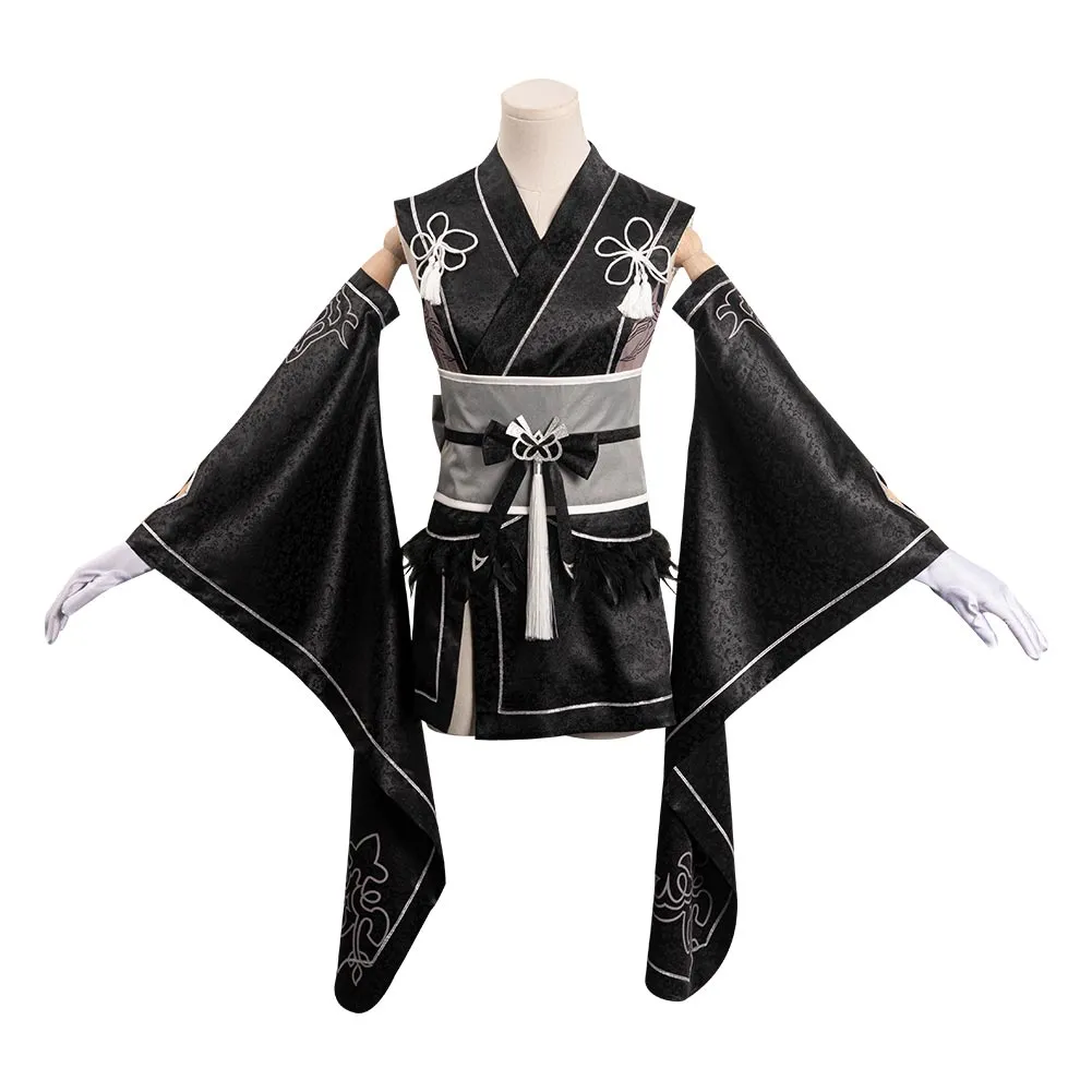 NieR:Automata - 2B Kimono  Cosplay Costume Outfits Halloween Carnival Party Suit