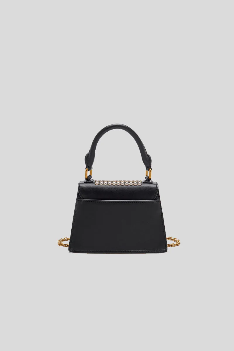 Night Ed. Pearl Mini Handbag Synthetic - Black