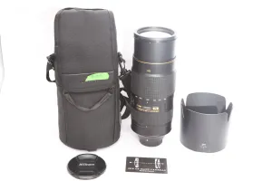 Nikon 80-400mm f4.5-5.6 AF-S G ED N VR