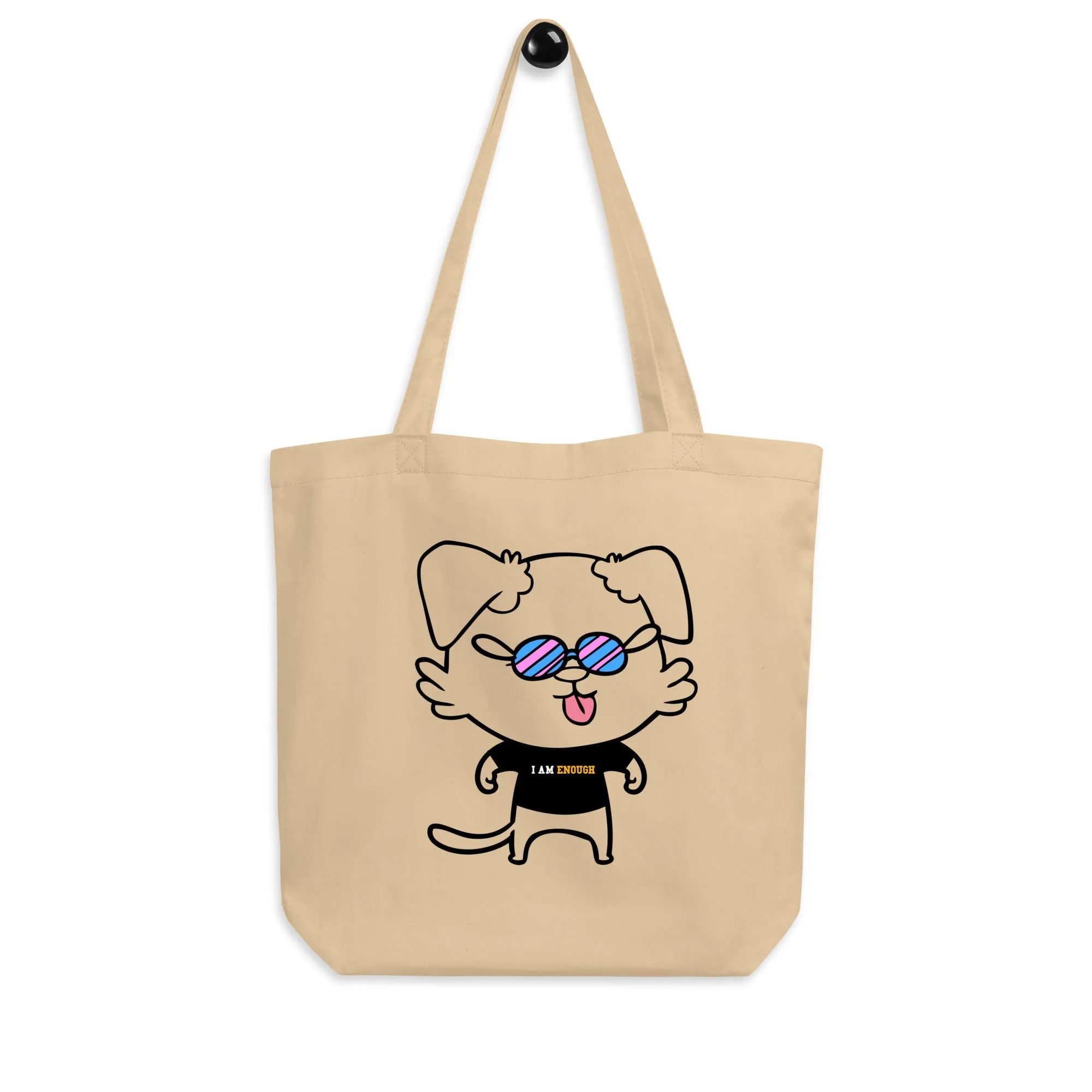 NOT THE LITTLE GUY Collection Mascot Organic Cotton Eco Tote Bag