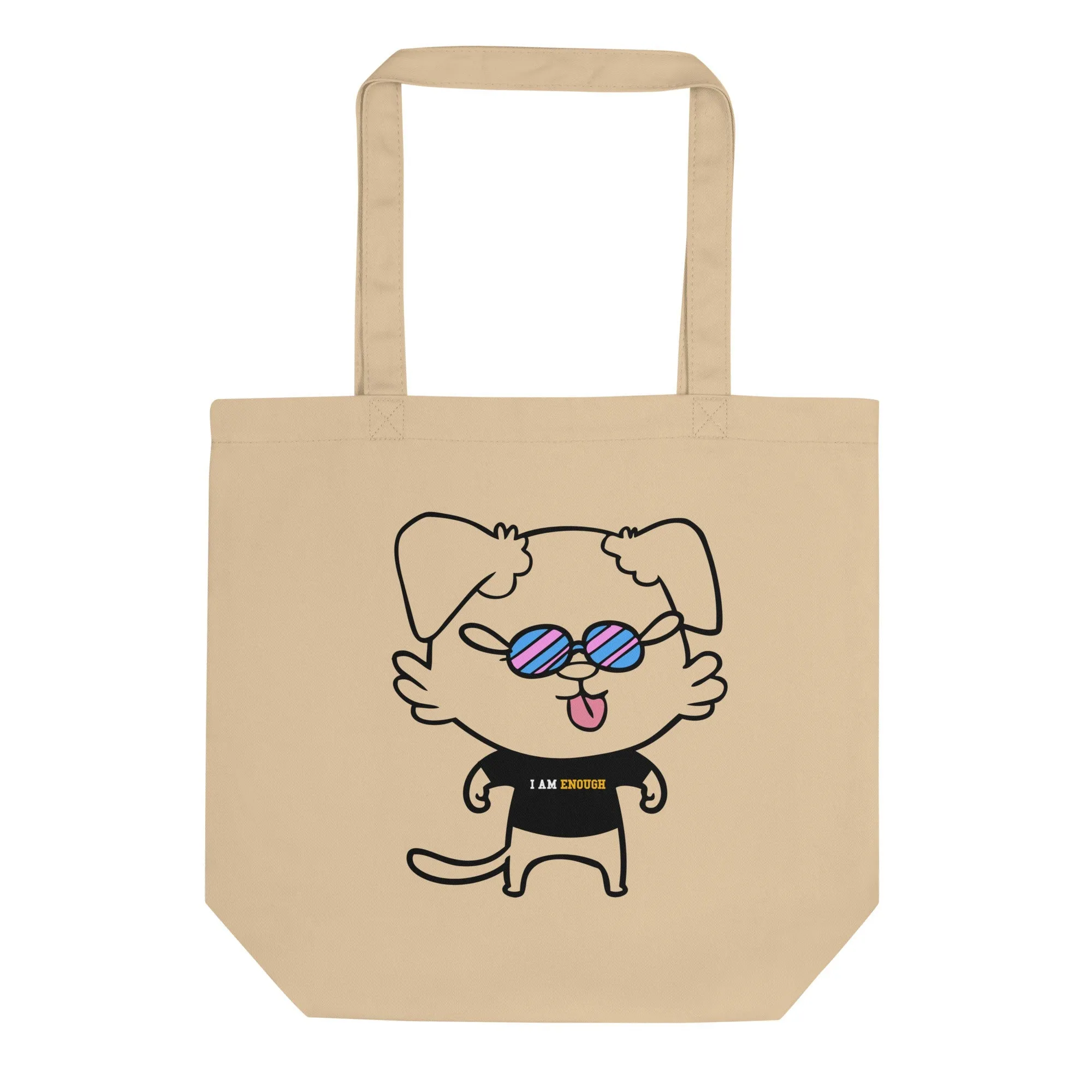NOT THE LITTLE GUY Collection Mascot Organic Cotton Eco Tote Bag