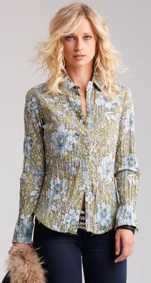 NOTTINGHAM VERDE BUTTON DOWN SHIRT