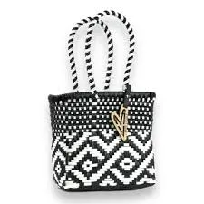 Nova Black and White Tote