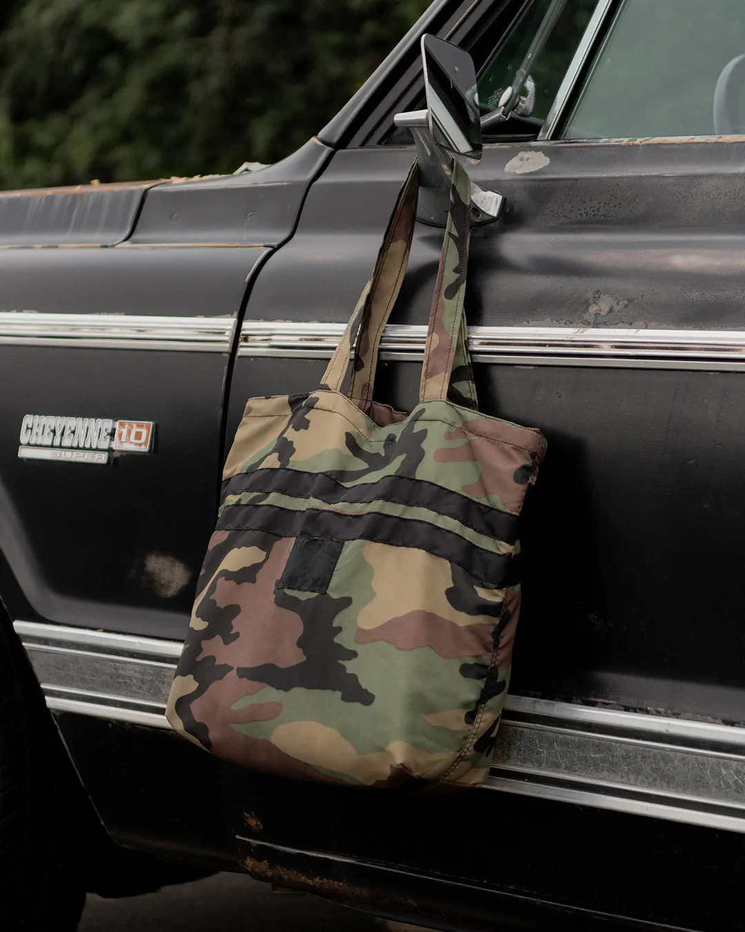 Nylon Tote - Army Green