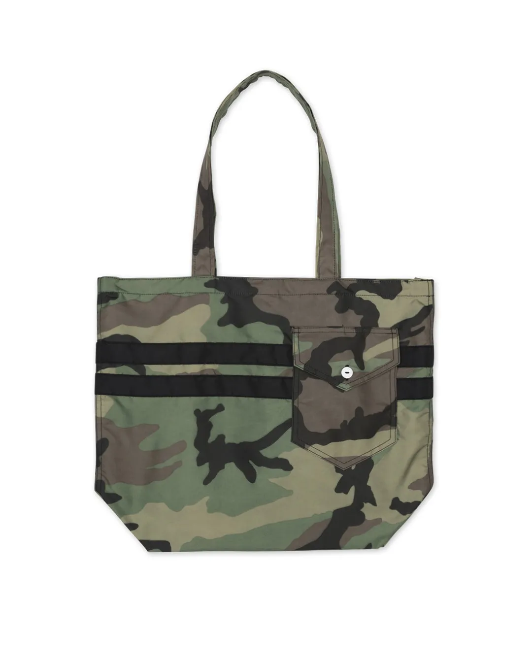 Nylon Tote - Camo/Black