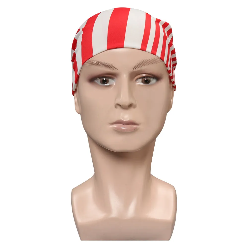 One Piece Buggy Cosplay Cap Headgear Halloween Carnival Costume Accessories