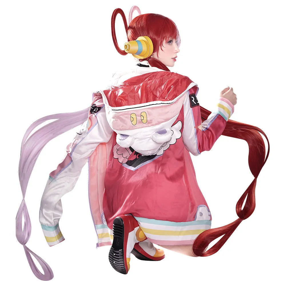 One Piece Film Red Uta Cosplay Costume Dress Coat Outfits Halloween Carnival Suit