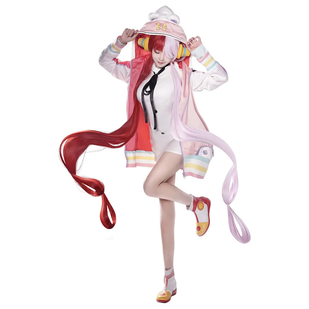 One Piece Film Red Uta Cosplay Costume Dress Coat Outfits Halloween Carnival Suit
