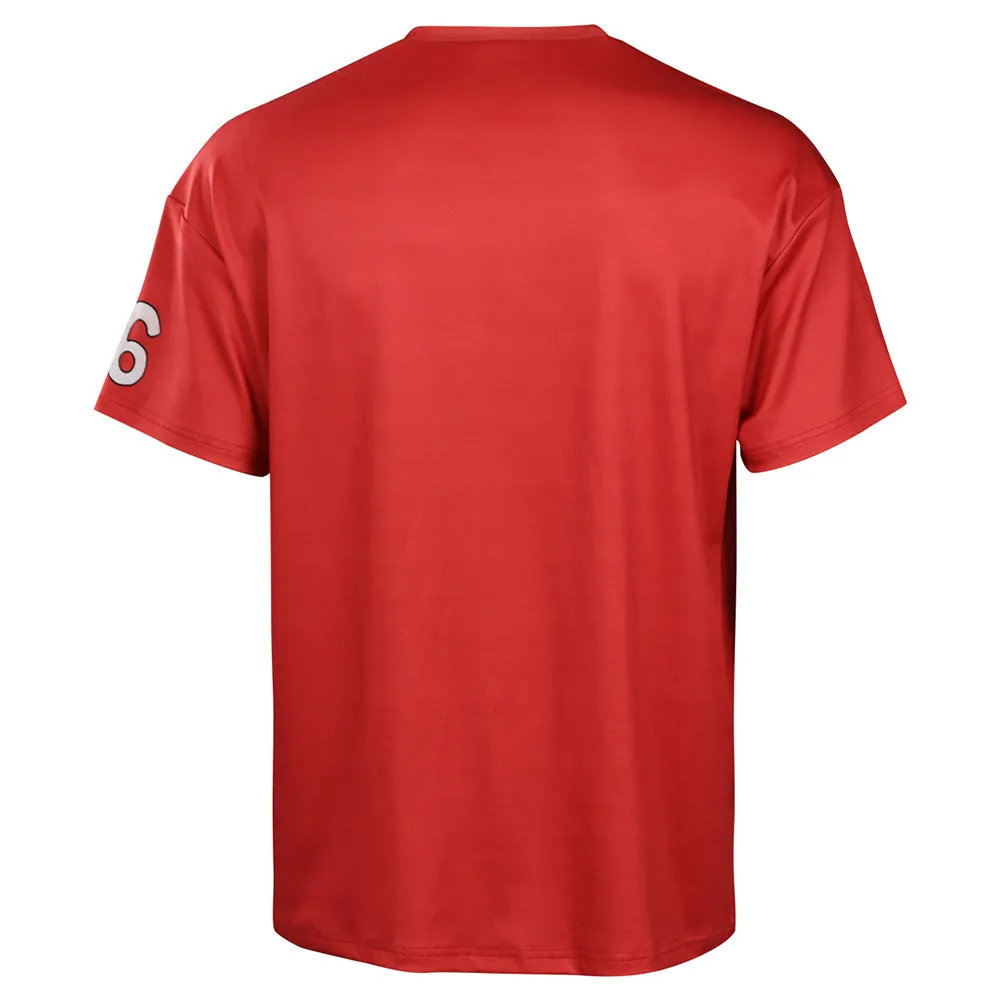 One Piece Movie Red Luffy Cosplay T-shirt Men Women Summer Short Sleeve Shirt
