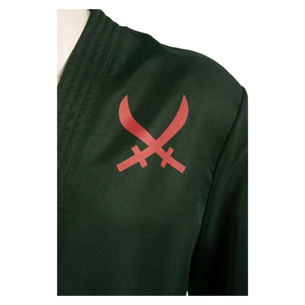 One Piece Roronoa Zoro Green Suit Cosplay Costume Outfits Halloween Carnival Suit