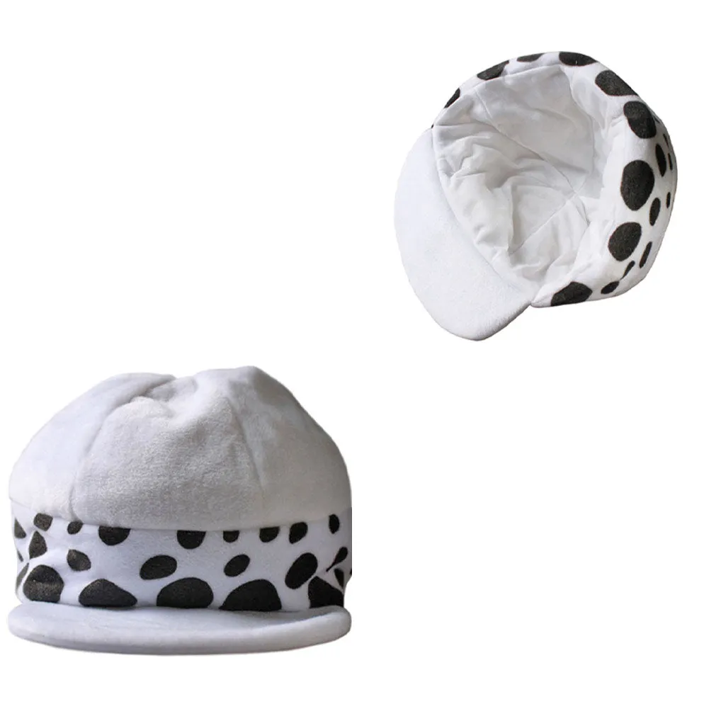 One Piece Trafalgar D. Water Law Surgeon of Death Heart Pirates Anime Character Cosplay Hat Accessories
