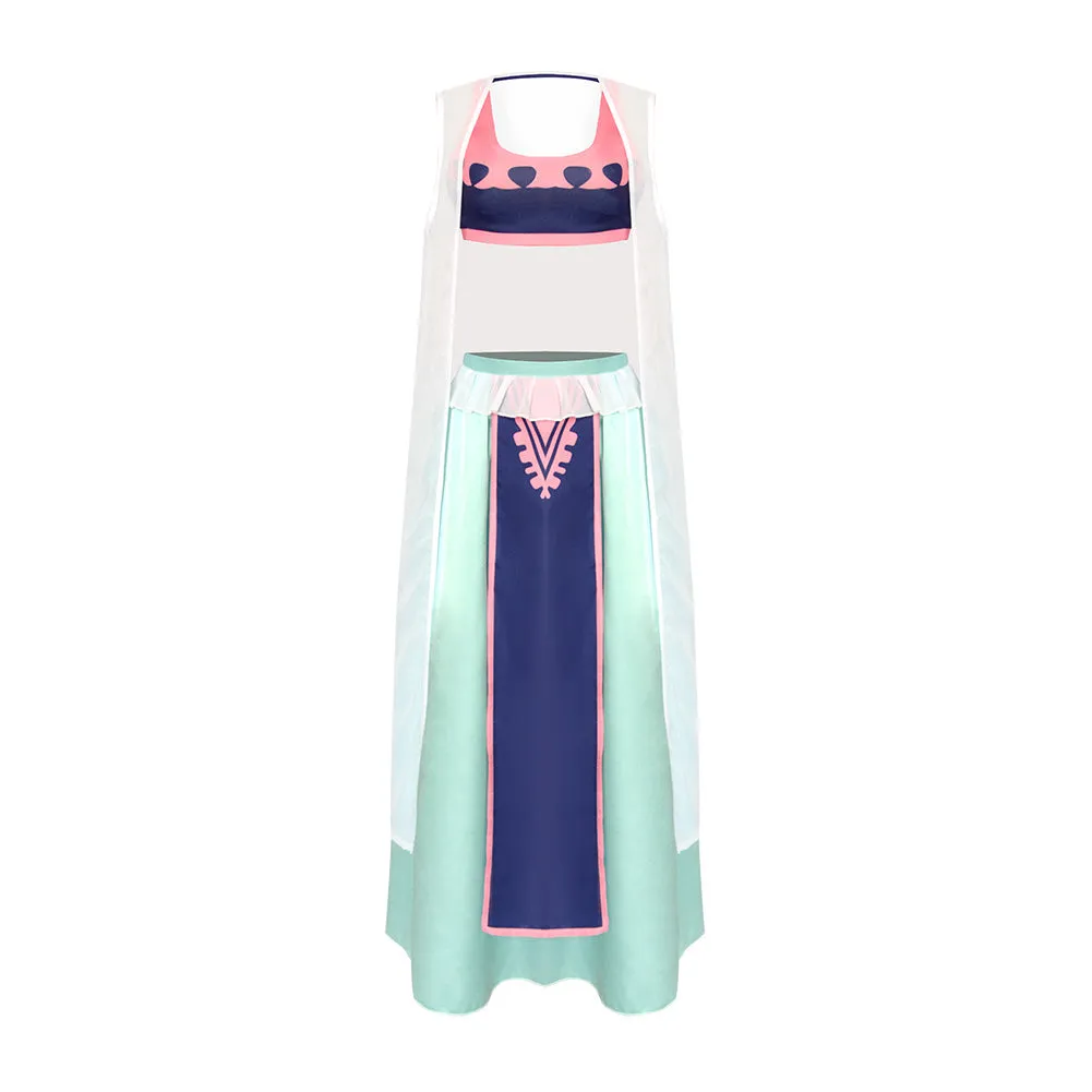 One Piece Vivi Cosplay Costume Outfits Halloween Carnival Suit