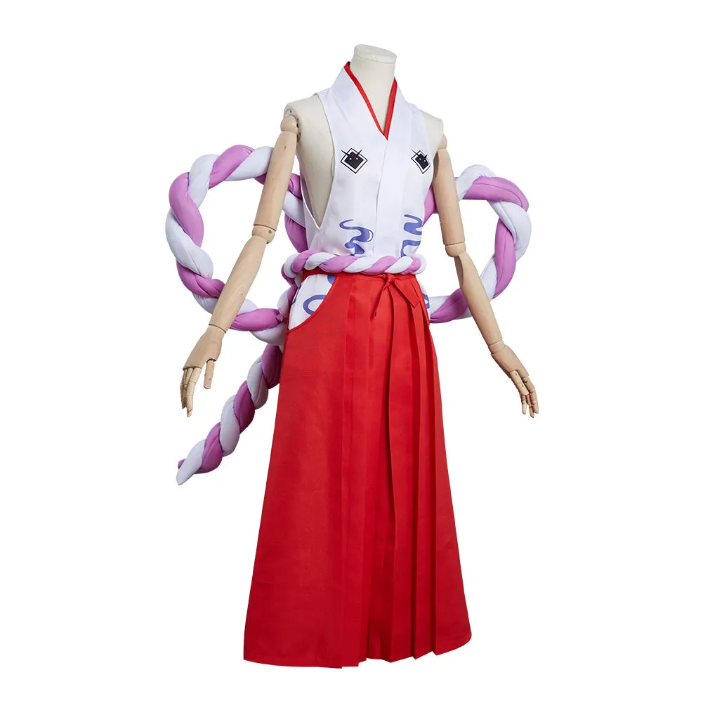 One Piece Yamato Outfits Cosplay Costume Halloween Carnival Suit