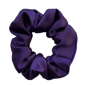 Orchid Satin Scrunchie