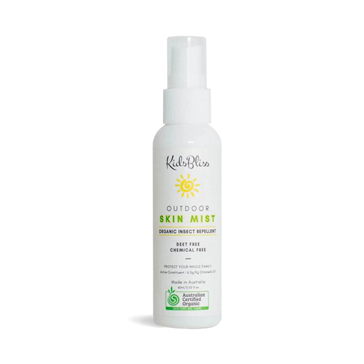 Organic Baby & Kids Mosquito, Insect and Bug Spray Repellent