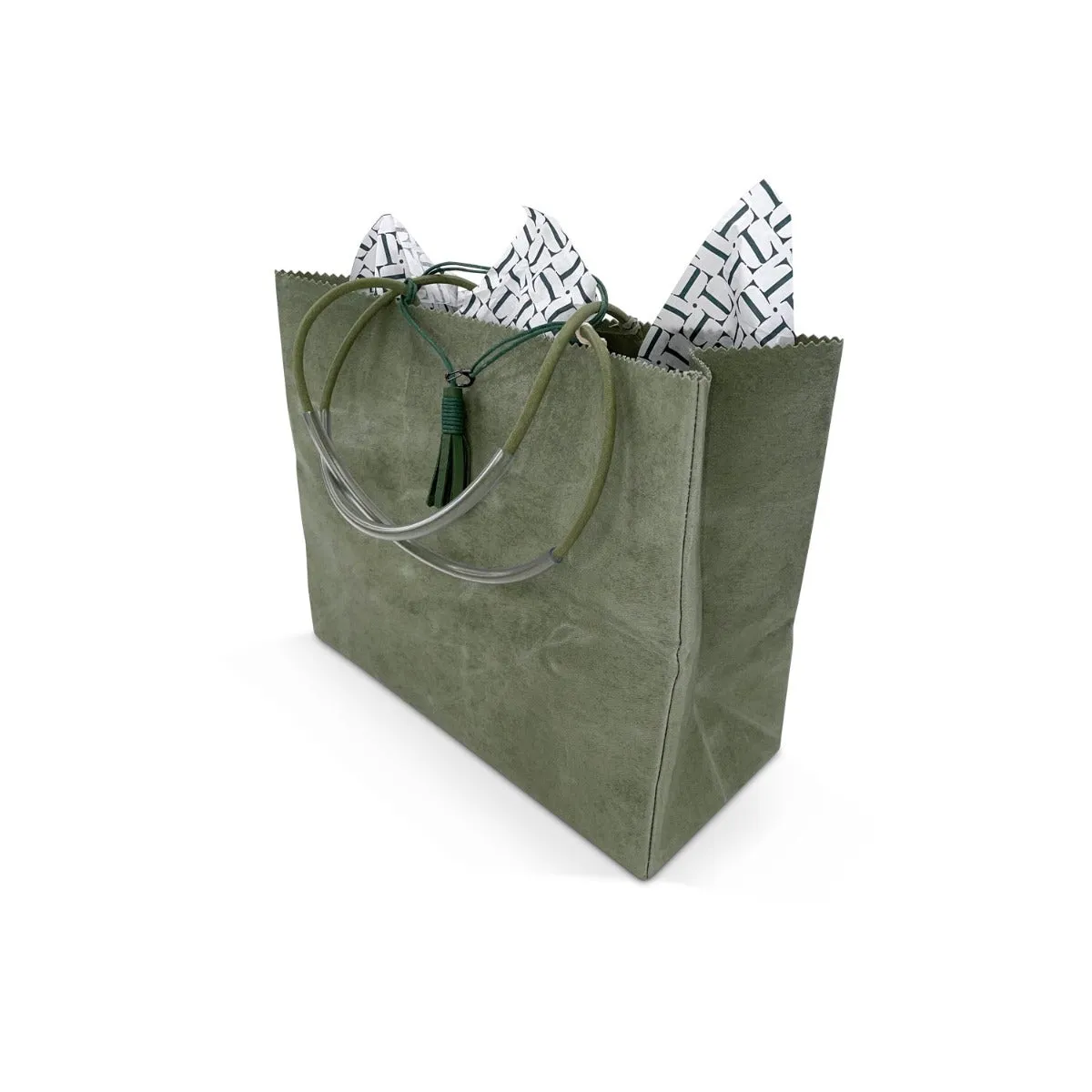 Original Classic Waxed Cotton Marche Tote by Brave Brown Bag