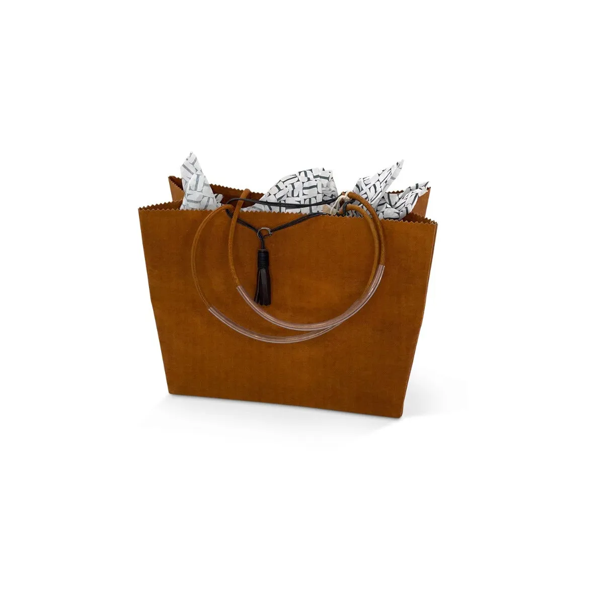 Original Classic Waxed Cotton Marche Tote by Brave Brown Bag