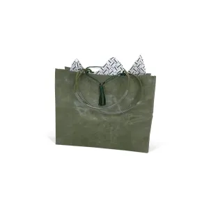 Original Classic Waxed Cotton Marche Tote by Brave Brown Bag