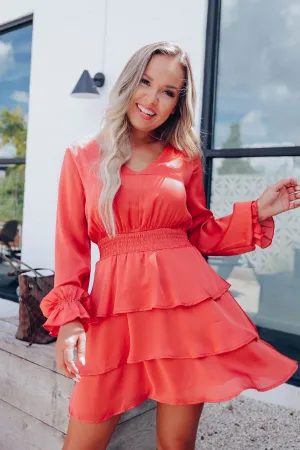 Paget Tiered Textured Dress
