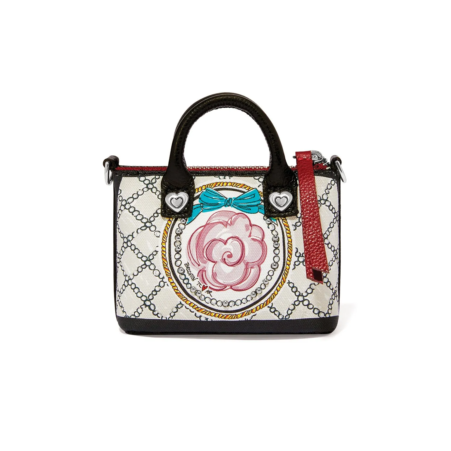 Paris Blooms Saffian Micro Bag - E5555M