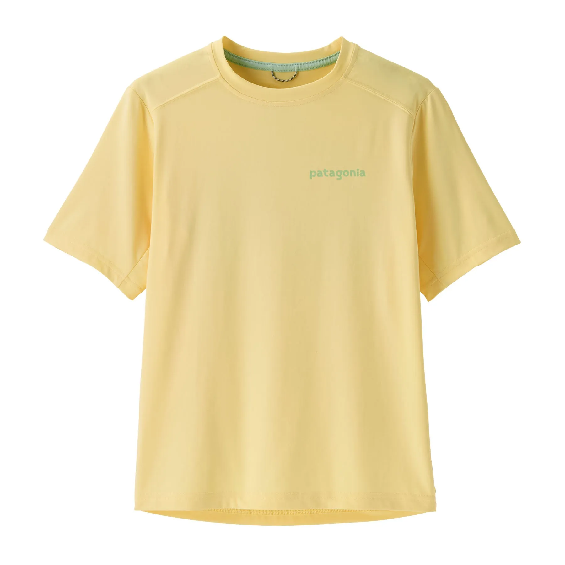 Patagonia ' Capilene® Silkweight T-Shirt Ridge Rise Moonlight: Buttercup Yellow