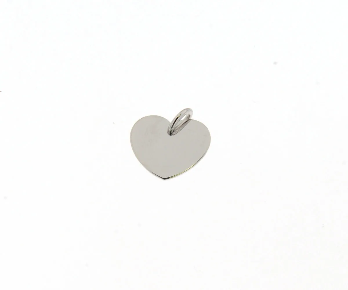 Pendentif Cœur - Or Blanc (064877)