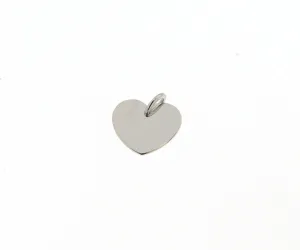 Pendentif Cœur - Or Blanc (064877)