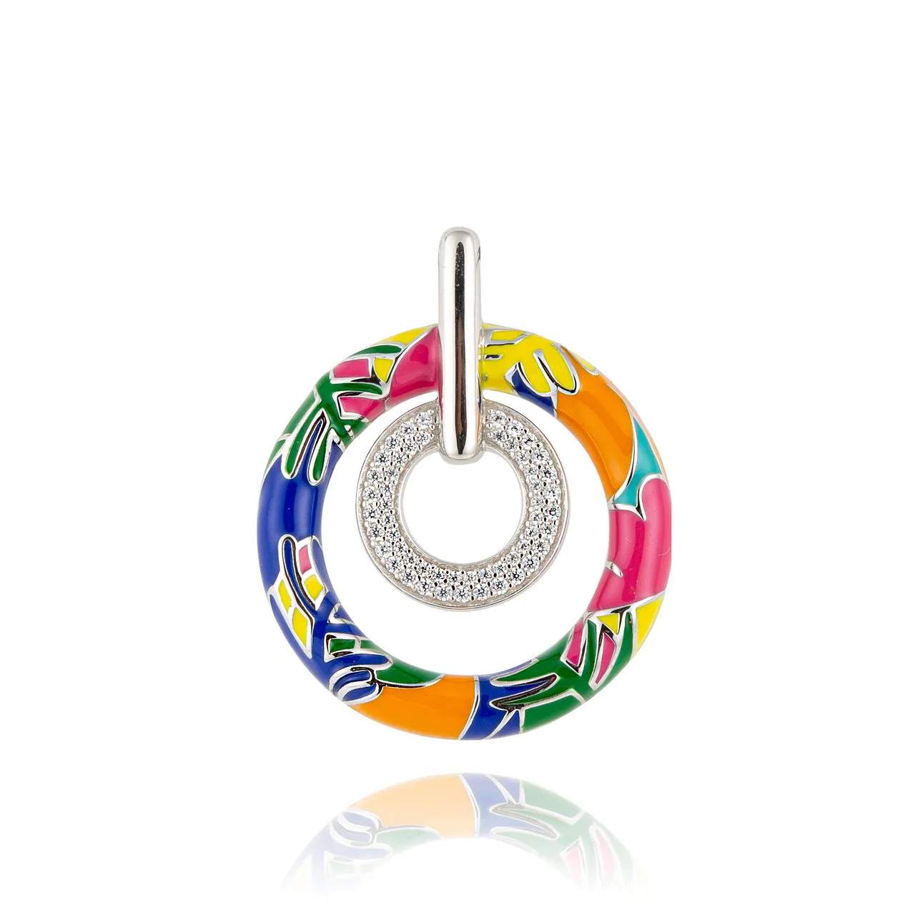Pendentif UNASTORIA - Fidji, Argent et Zircons (BQ14011)