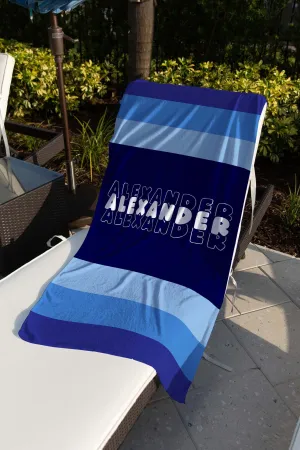 Personalized Beach Towel