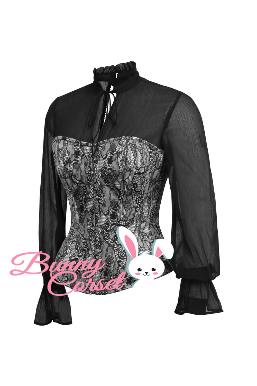 Pietro Overbust Satin Corset