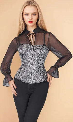 Pietro Overbust Satin Corset
