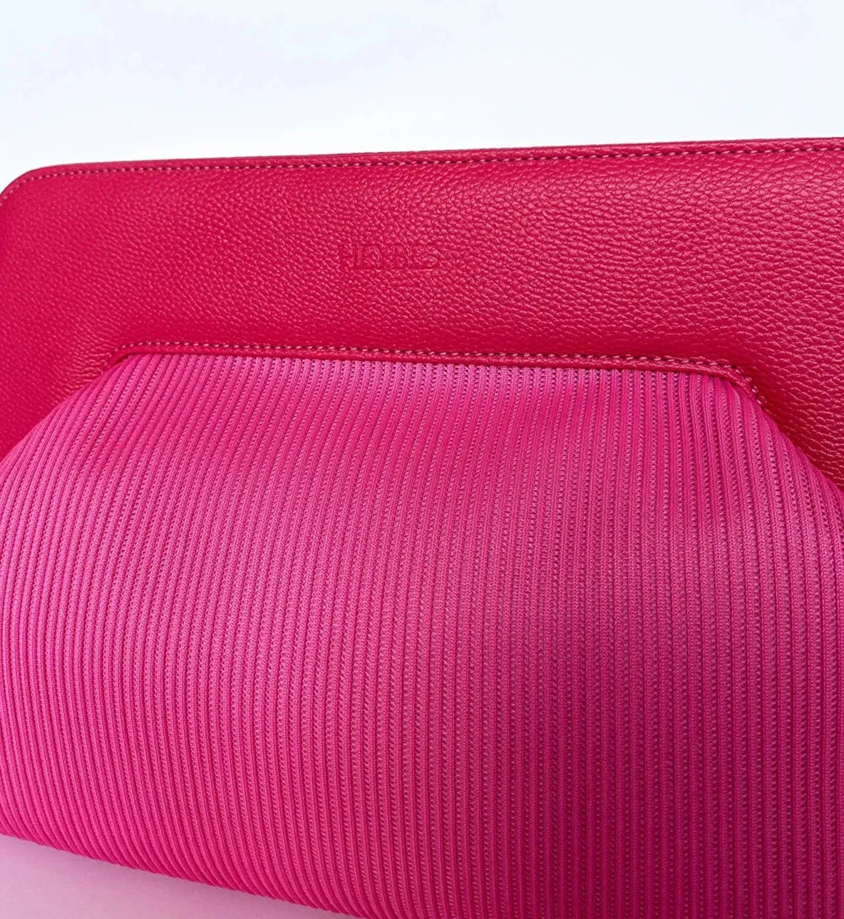 Pink Large Clutch Handbag