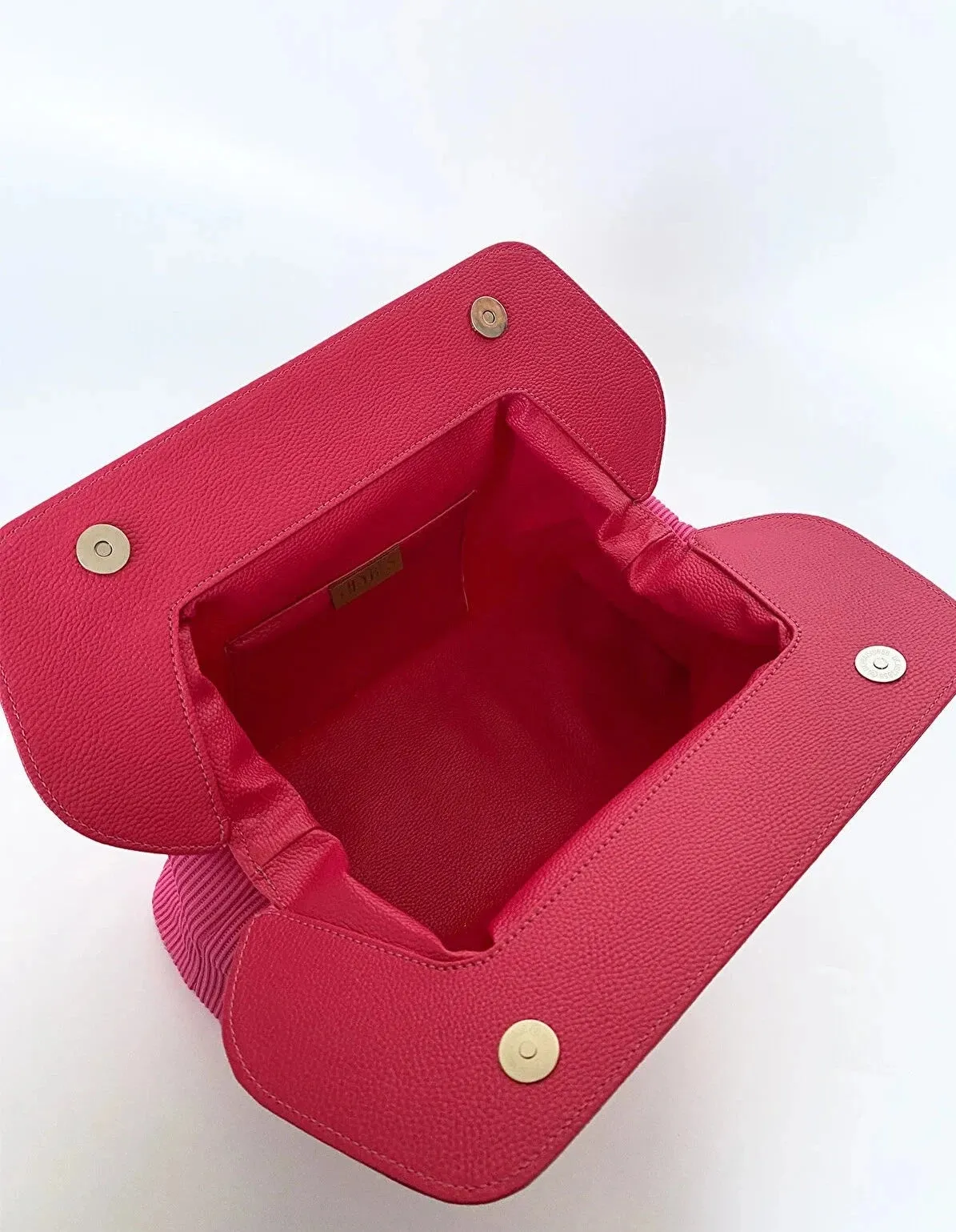 Pink Large Clutch Handbag