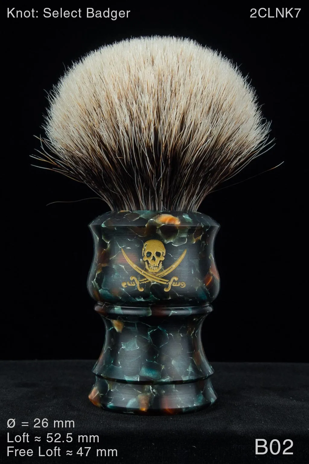Pirate 26 mm Satin Neptune