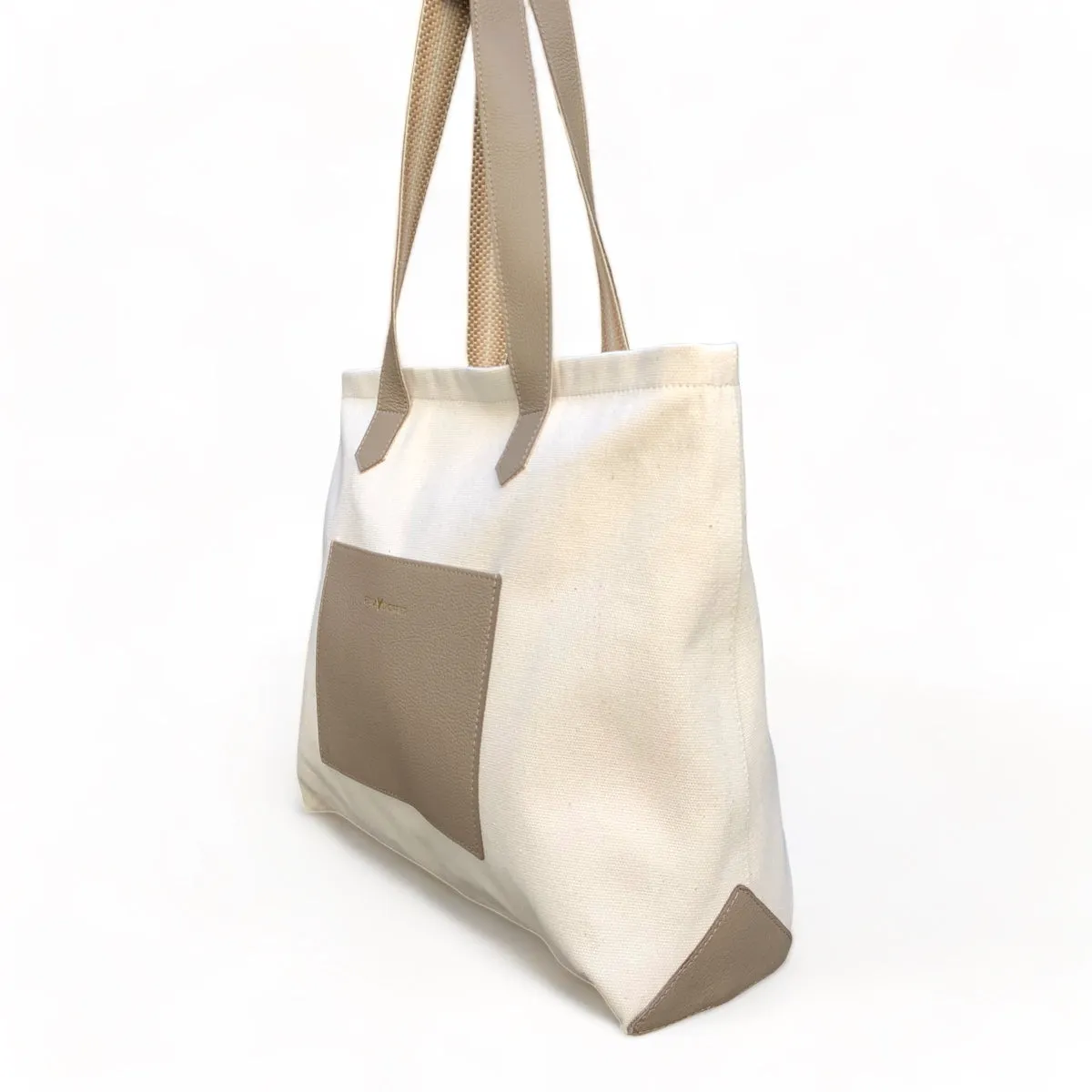 Play   Aprés Bag  - Creta Leather / Natural Canvas